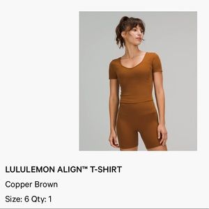 Lululemon align top in excellent condition with no flaws! Size 6